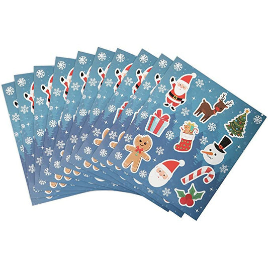 Christmas Stickers Pack of 10