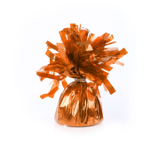 Copper Orange Foil Balloon Weight