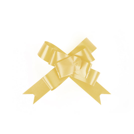 Gold 6cm Pull Bows in 20's