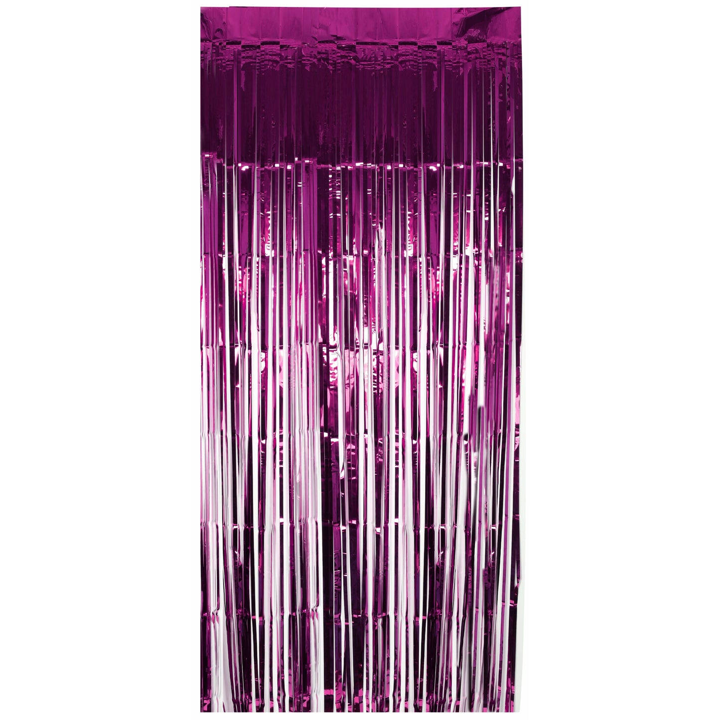 Hot Pink Foil Door Curtain