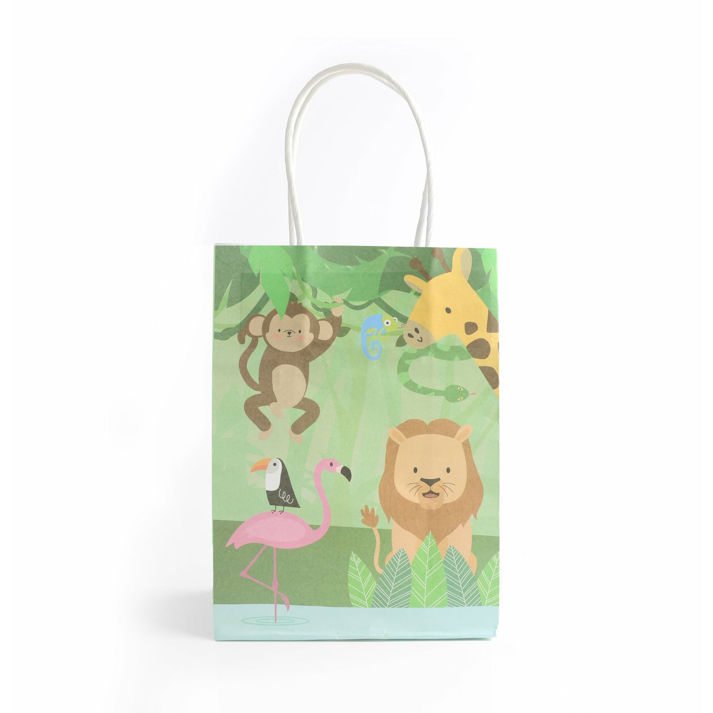 Jungle Paper Bag with Handles