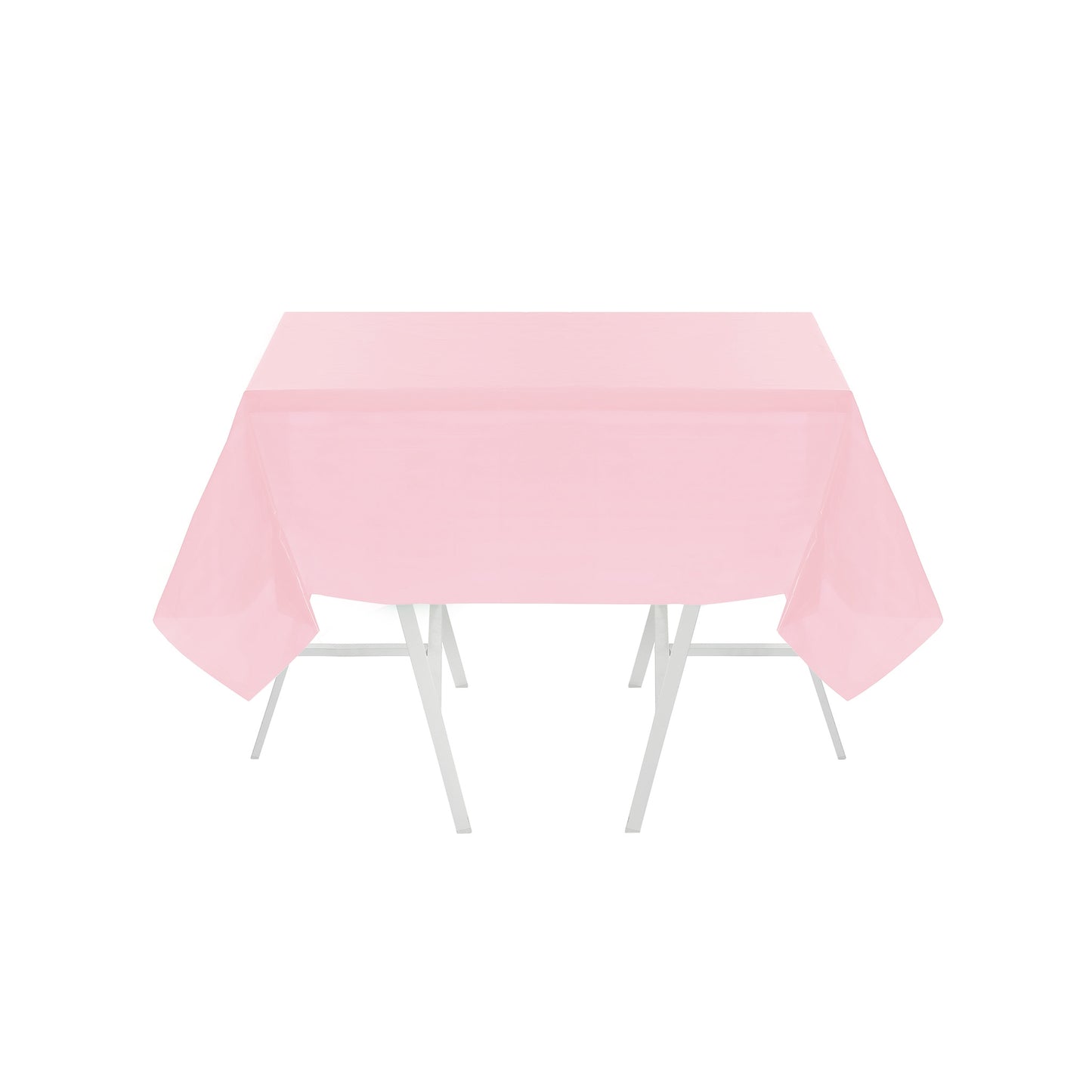 PINK PVC DISPOSABLE TABLE COVER
