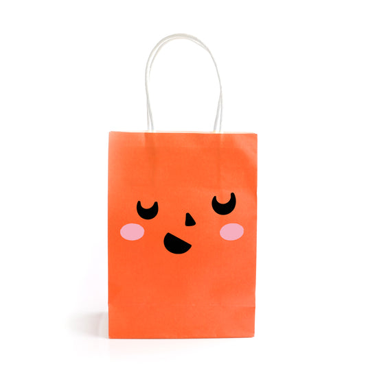DIY 'Pip' the Pumpkin Face Paper Bag Set