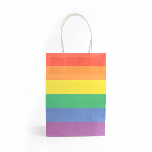 Rainbow Pride Paper Bag with Handles