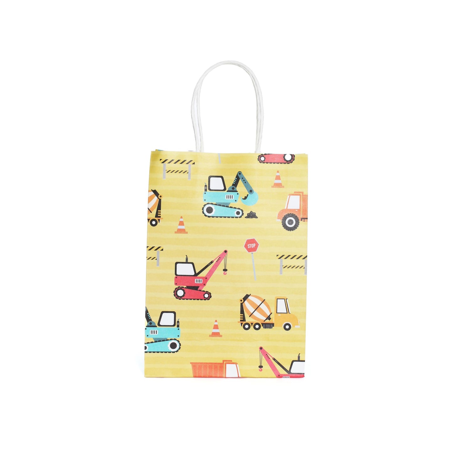 Digger Theme Paper Bag with Handles