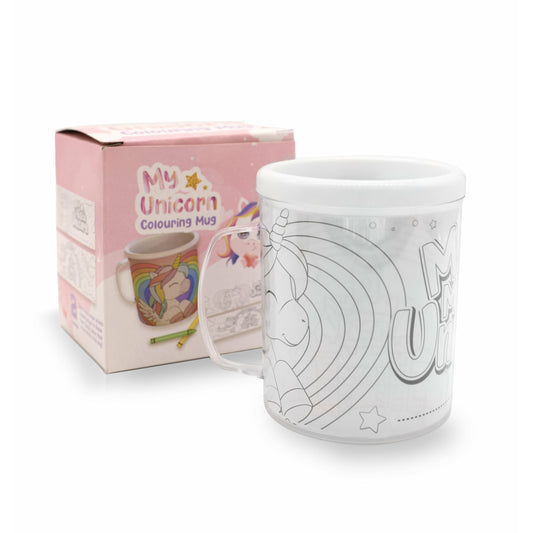 Unicorn Colour Your Own Cup