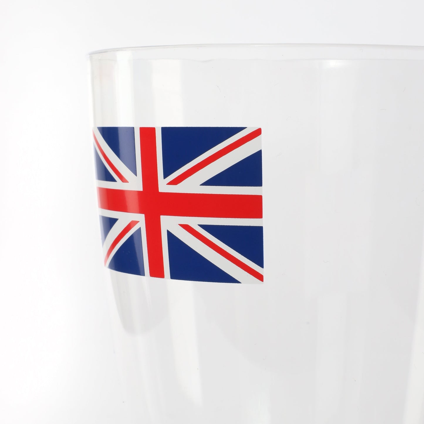 568ml HEAVY DUTY PLASTIC DISPOSABLE UNION JACK PINT CUP IN PACKS 12