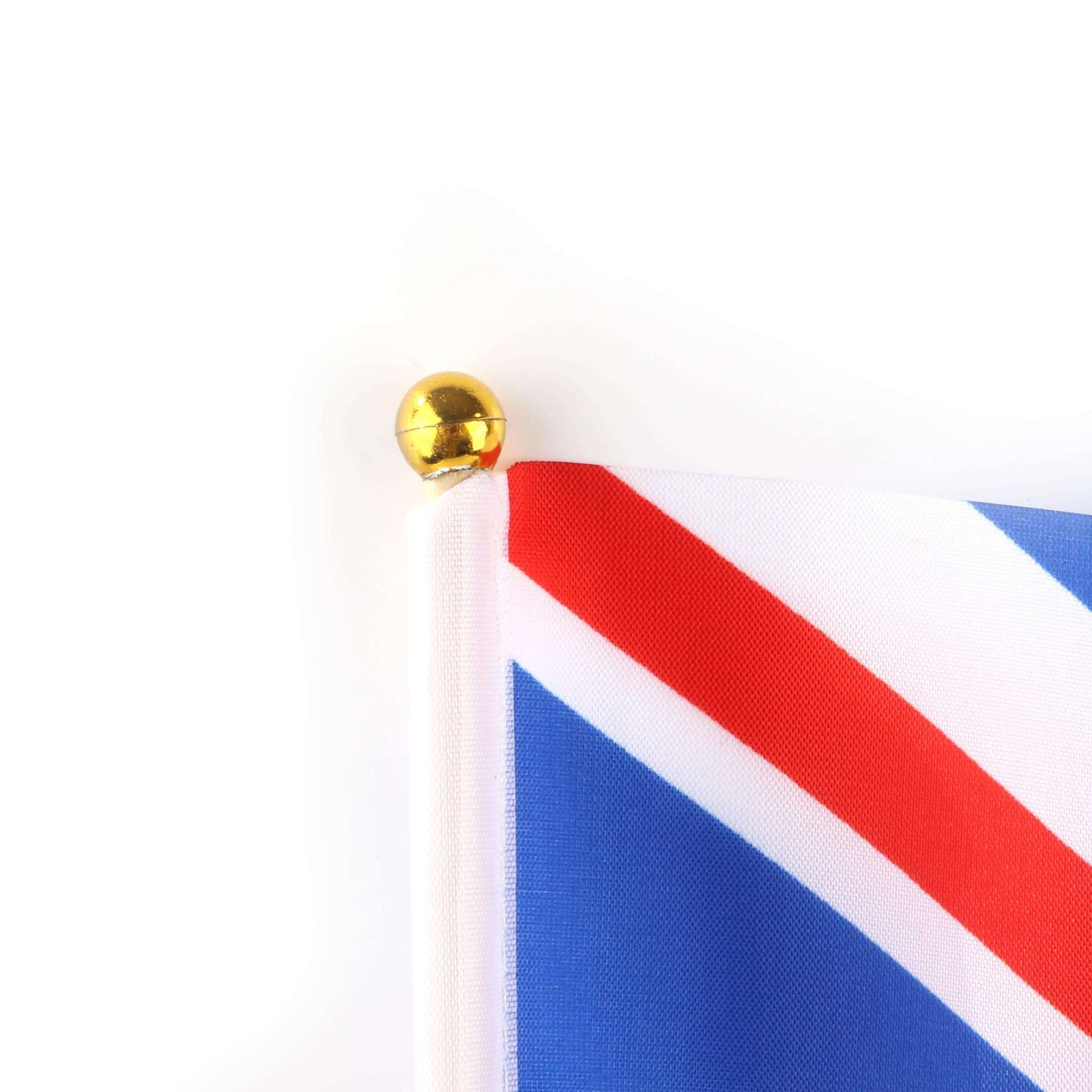 Union Jack Hand Waving Flag Polyester Pack of 10