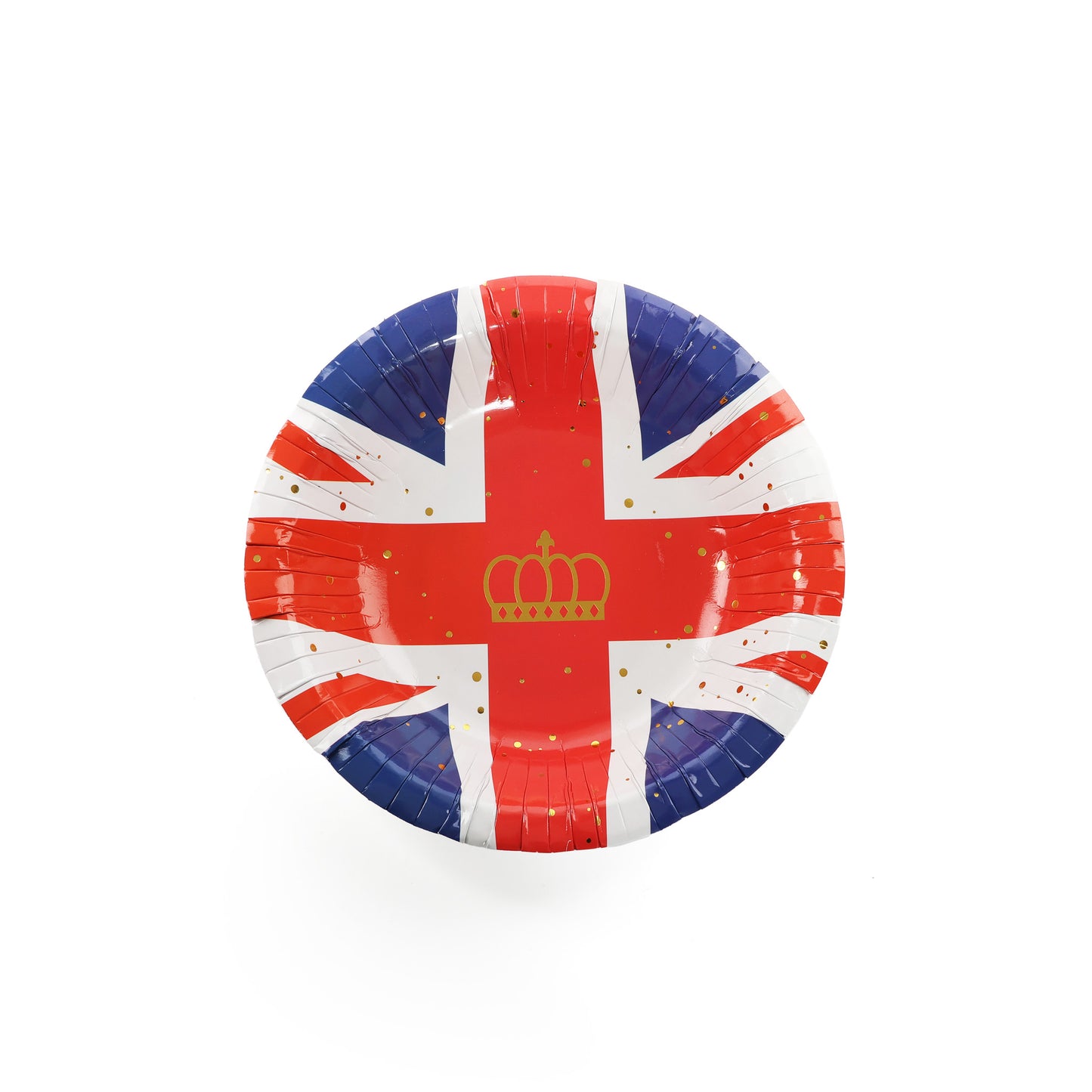 Union Jack 7.5 Inch Paper Bowl (Pack of 10)