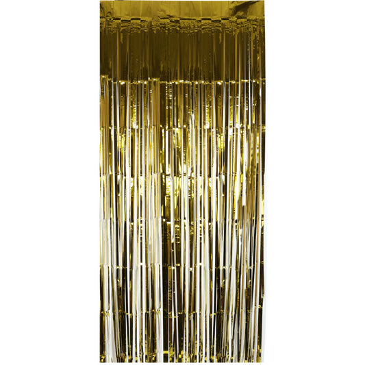 Gold Foil Door Curtain