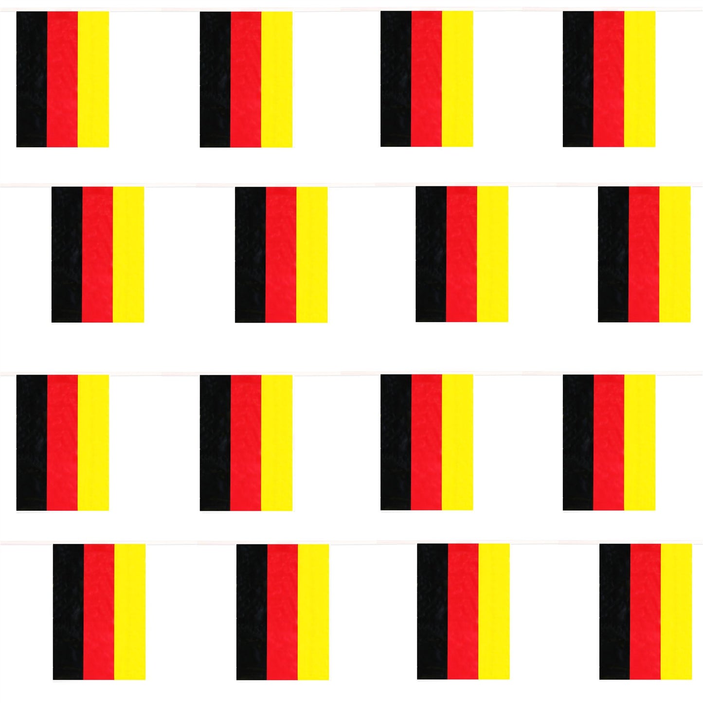 Germany 10 Metre Polyester Bunting with 24 Flags