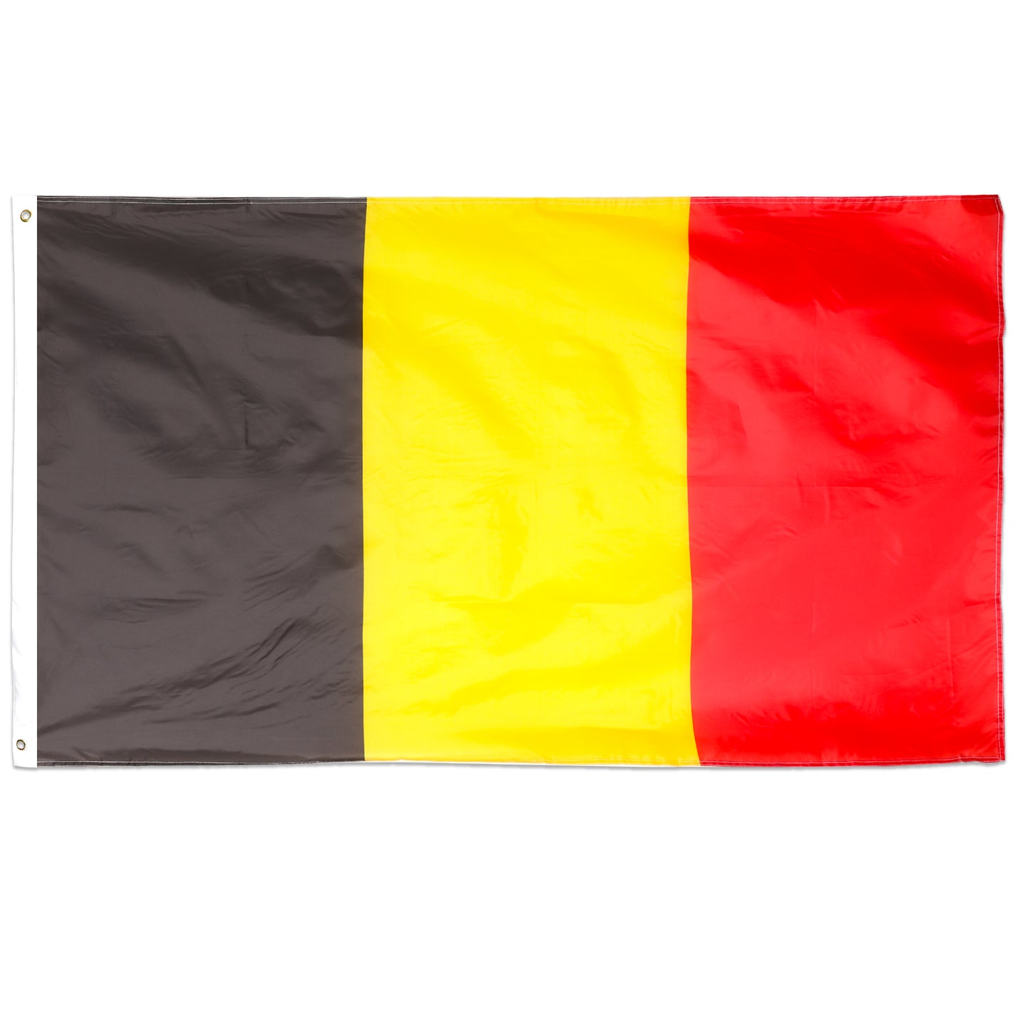 Belgium 5ft x 3ft Flag with 2 Eyelets