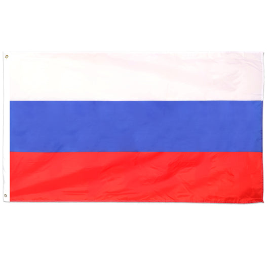 Russia 5ft x 3ft Flag with 2 Eyelets