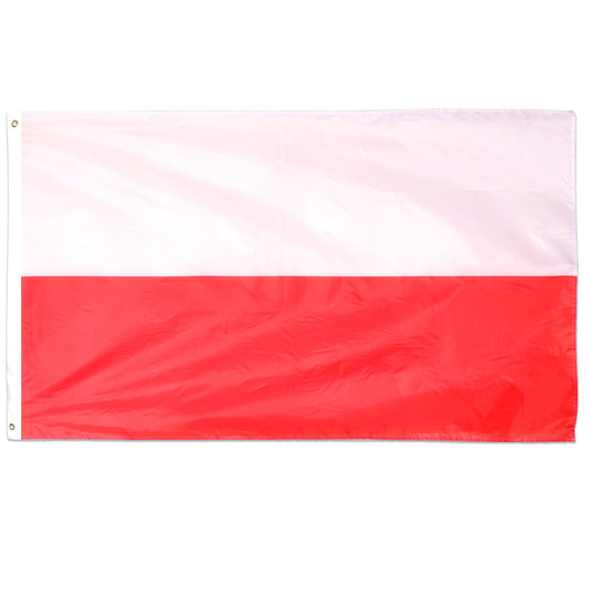Poland Polska 5ft x 3ft Flag with 2 Eyelets