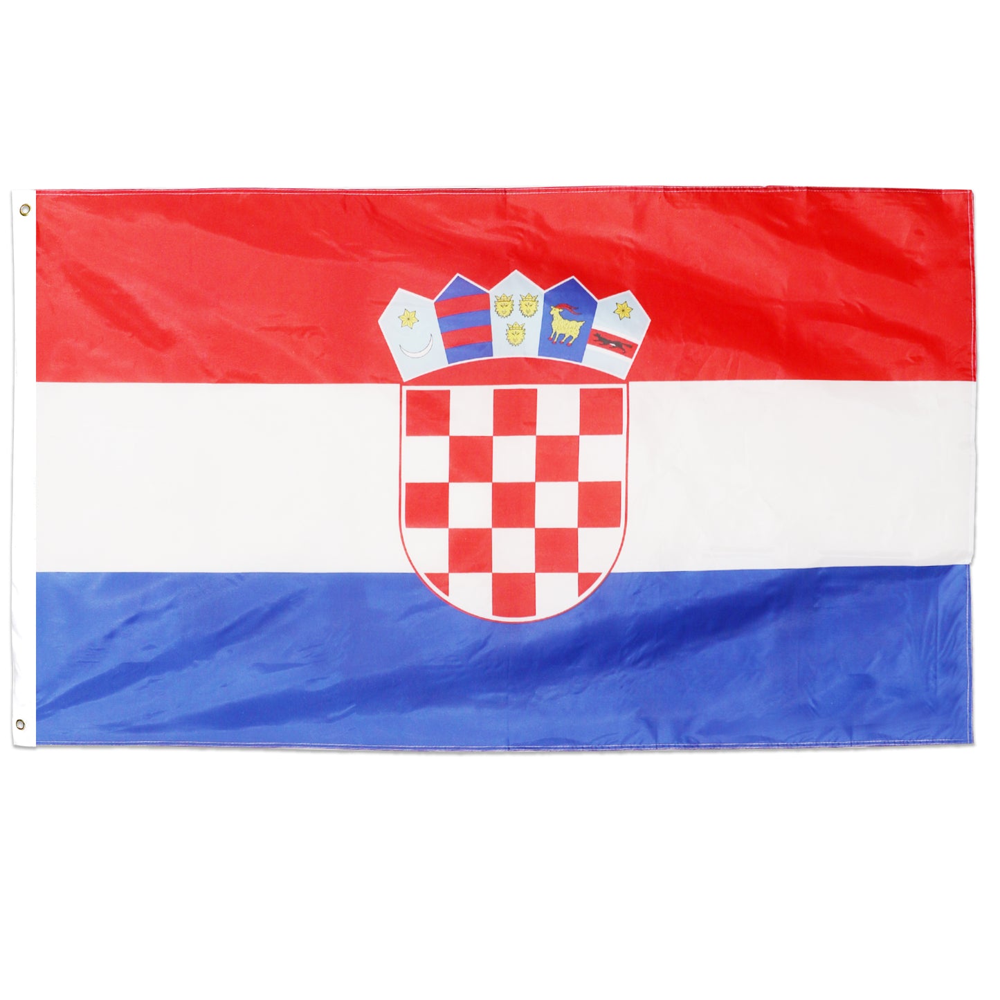 Croatia 5ft x 3ft Flag with 2 Eyelets