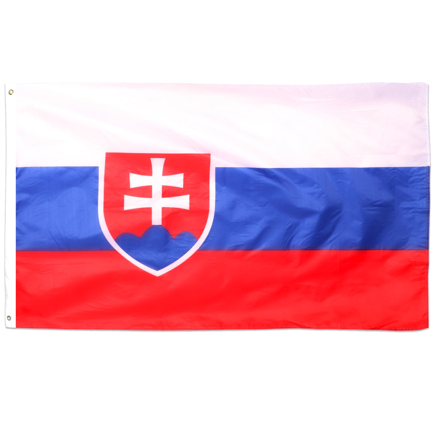 Slovakia 5ft x 3ft Flag with 2 Eyelets