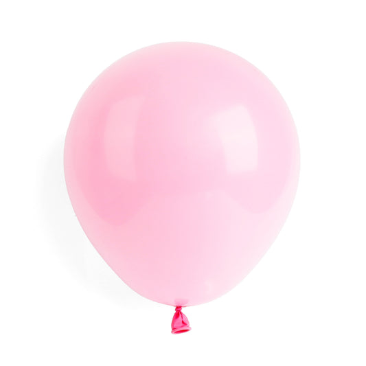 Pack of Baby Pink Matte Latex Balloons
