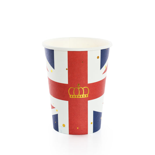 Union Jack 9oz Paper Cups (Pack of 10)